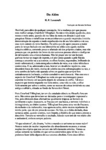 baixar pdf do alem lovecraft